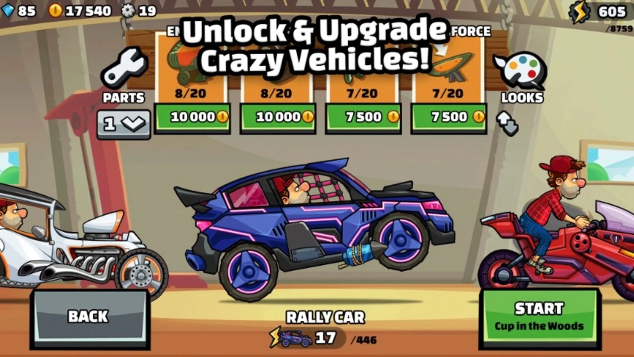 Hill Climb Racing 2 Mod Apk Unlimited Money